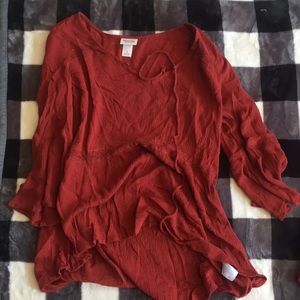 Long sleeve with Bell bottom sleeves